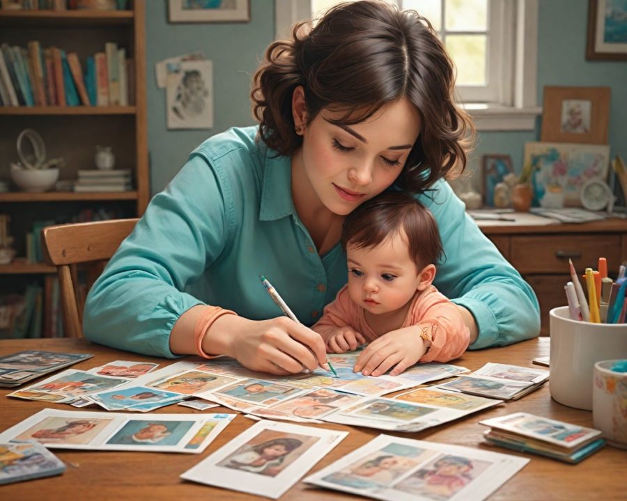 Como criar um álbum de bebê inesquecível: guia completo
