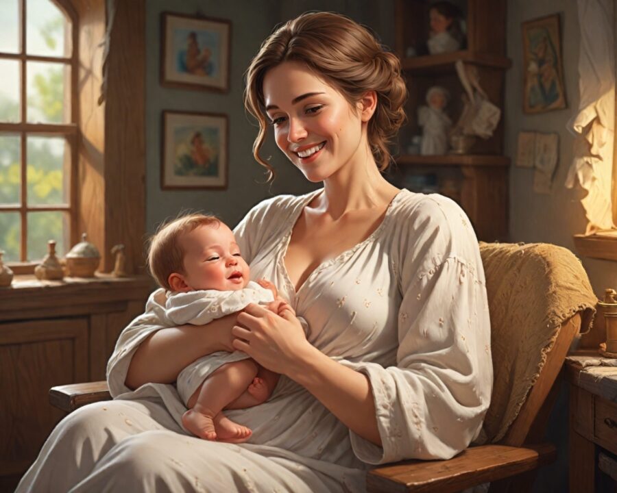 Benefícios da amamentação para mãe e bebê