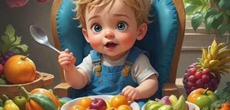 Alimentação saudável para a saúde do bebê