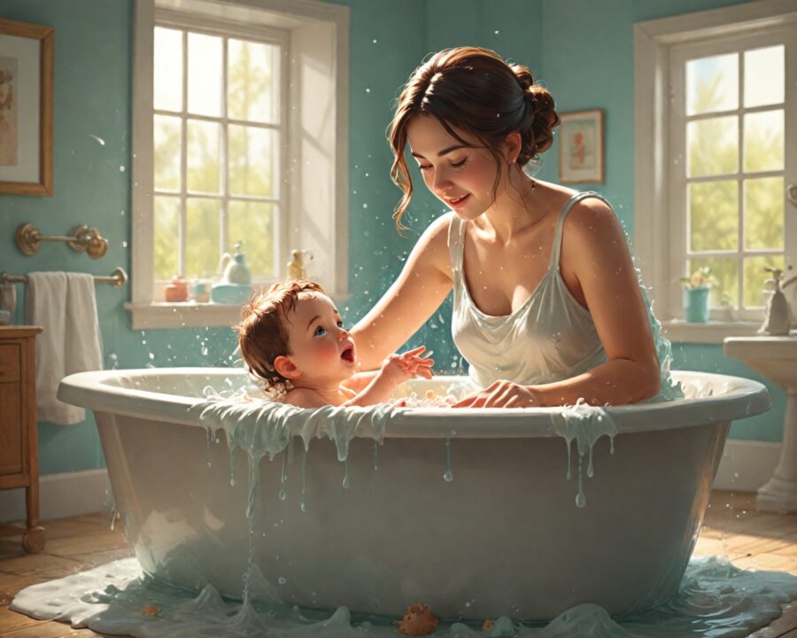 Como dar banho no bebê: guia prático para pais de primeira viagem