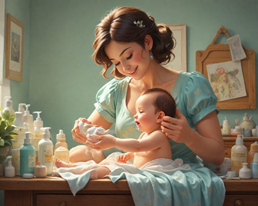 cuidados essenciais com a pele do bebê: guia completo