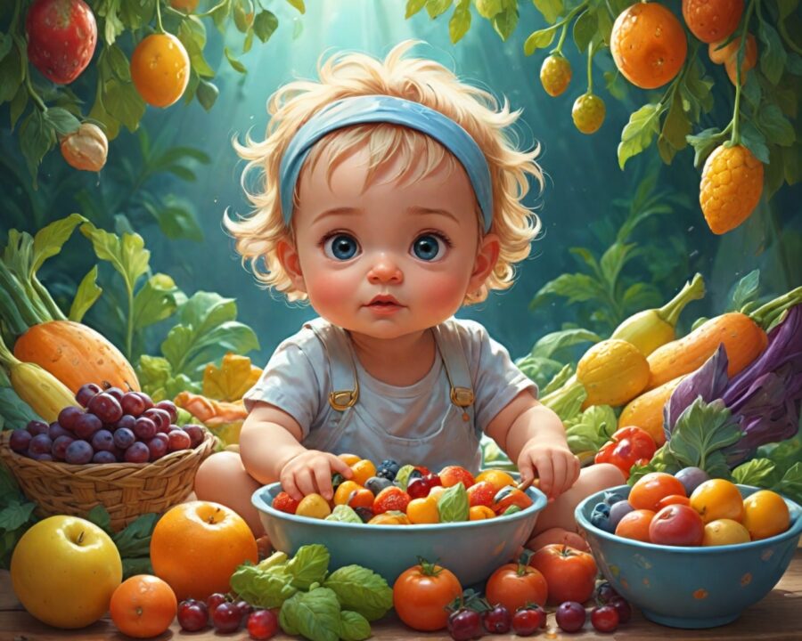 ideias práticas para alimentação saudável do bebê