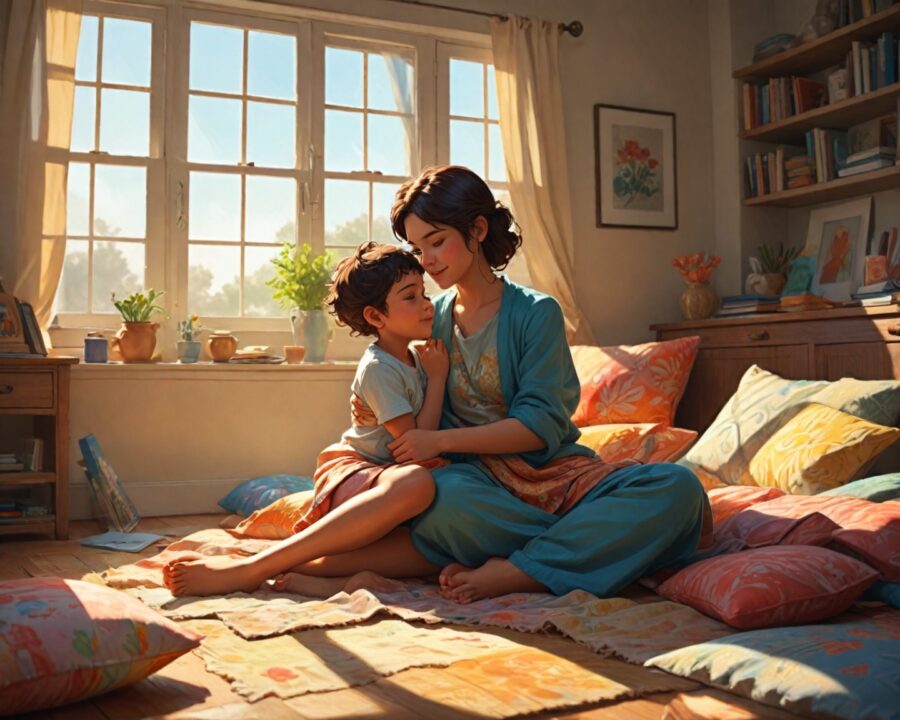 A importância do afeto na criação de filhos felizes