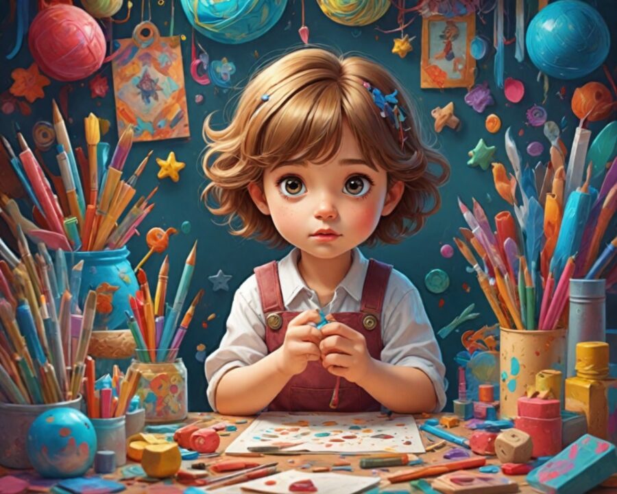 10 ideias criativas de artesanato infantil para fazer em casa