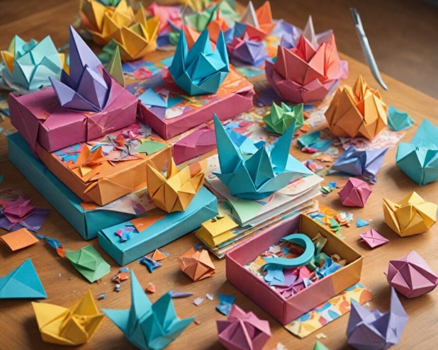 10 ideias criativas com papel para decorar e organizar