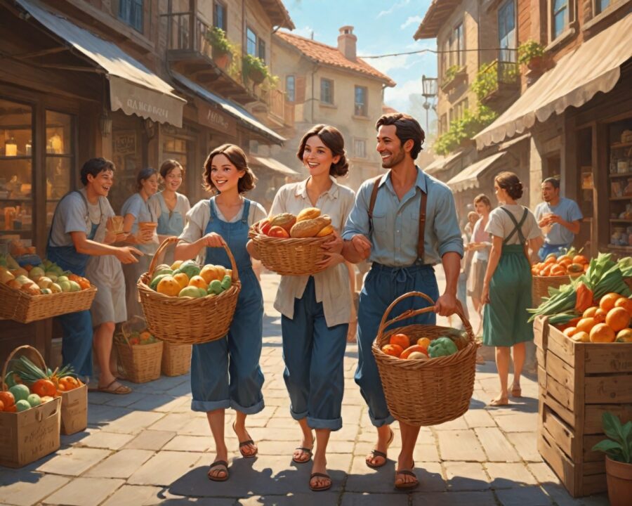 como as cestas básicas ajudam famílias em necessidade