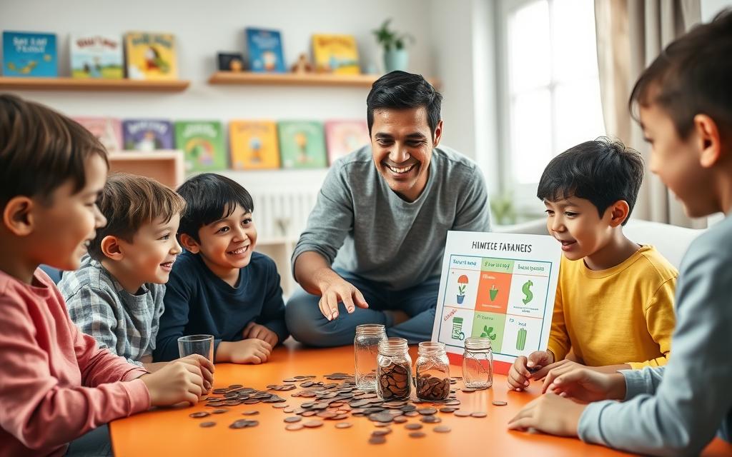 educação financeira infantil