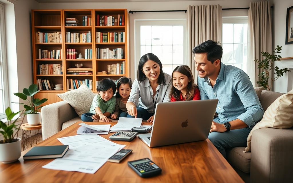educação financeira para famílias