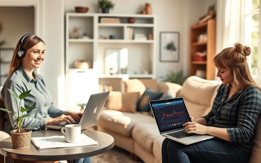 Ideias para ganhar dinheiro extra sem sair de casa hoje