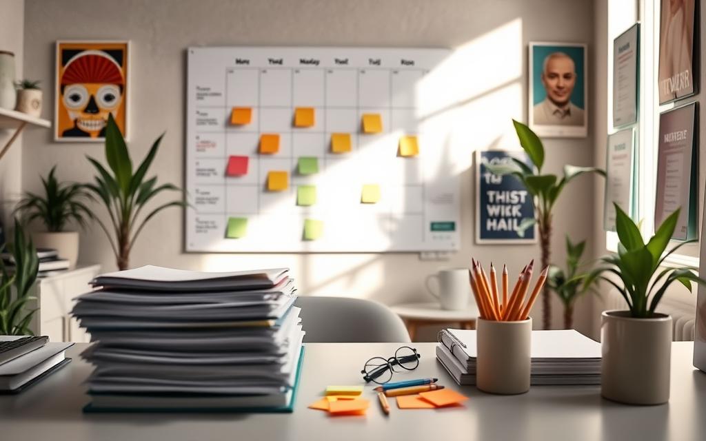 ideias simples para melhorar a organização da rotina