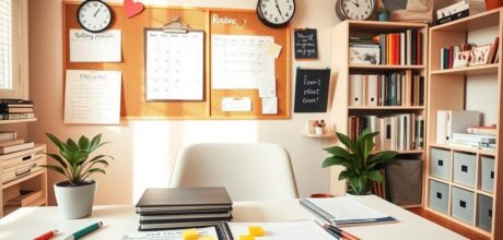 Ideias simples para melhorar a organização da rotina diária