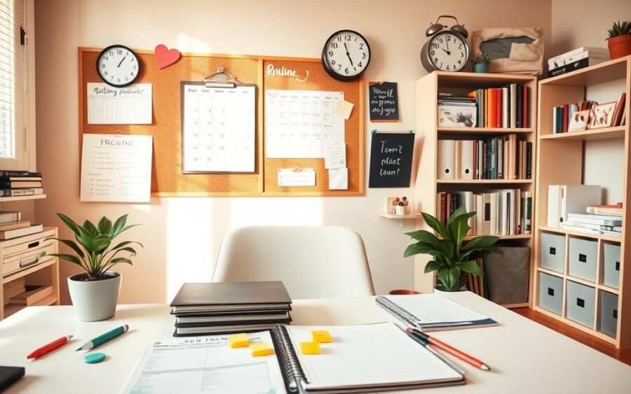 Ideias simples para melhorar a organização da rotina diária