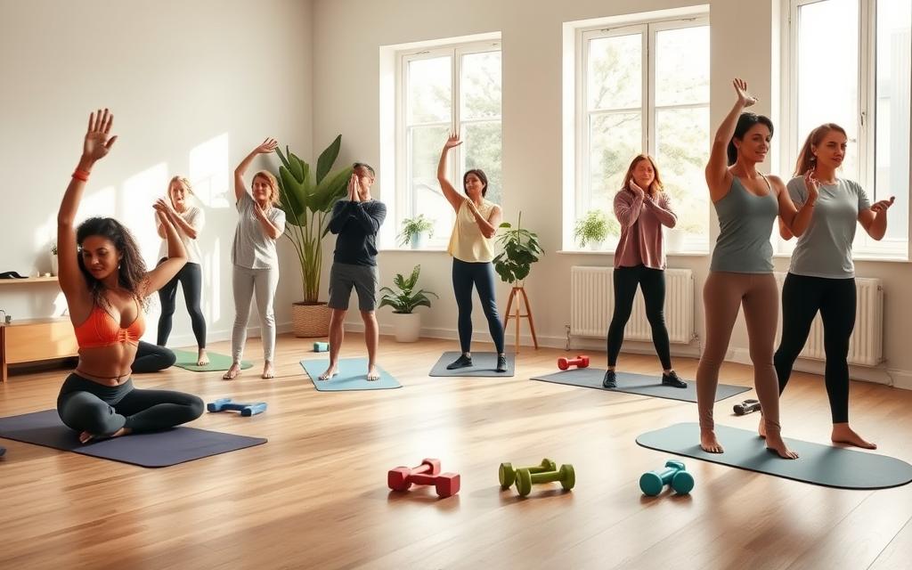 exercícios fáceis para cuidar da saúde em casa