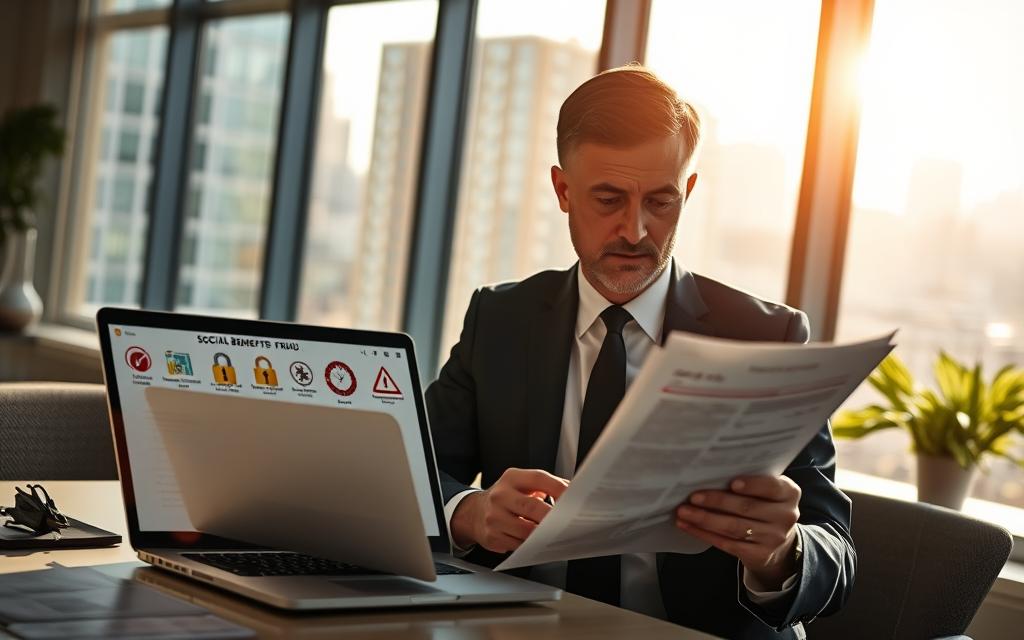 fraudes e benefícios sociais