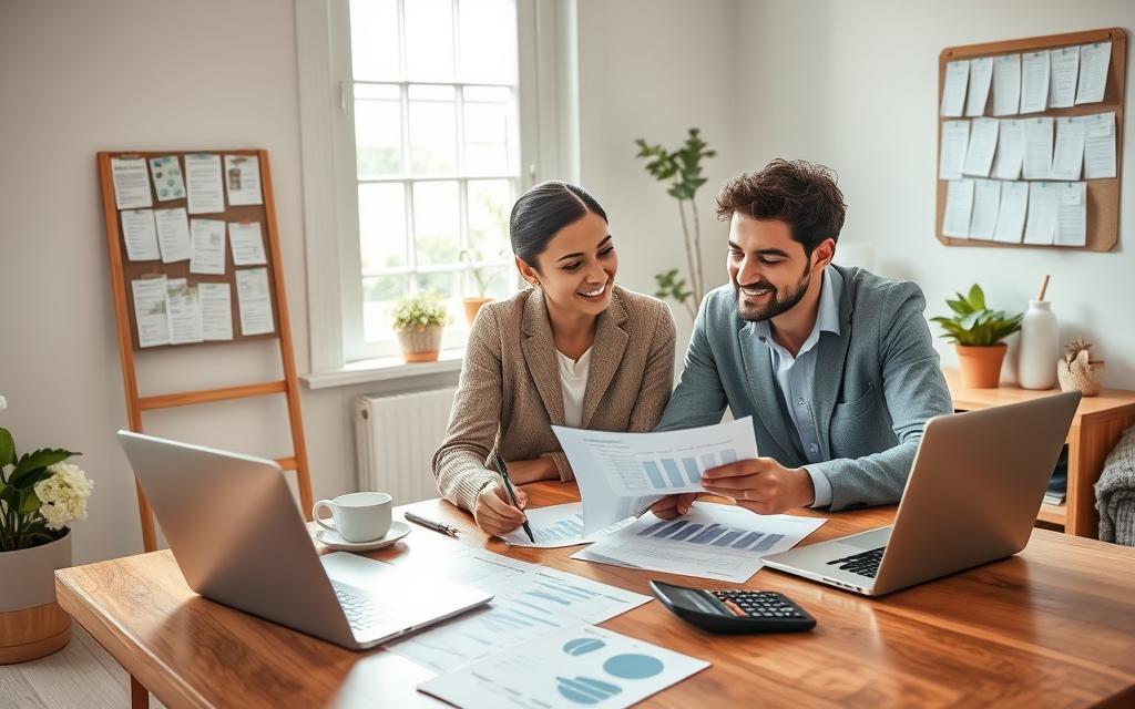planejamento financeiro e economia doméstica