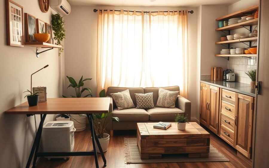 Ideias para aproveitar espaços pequenos em casa