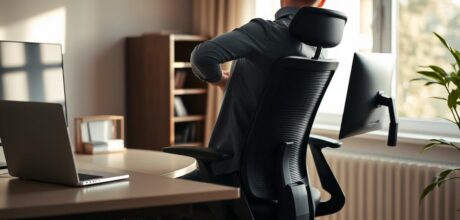 Postura no Home Office: Ajustes de Cadeira, Mesa e Tela que Evitam Dor nas Costas